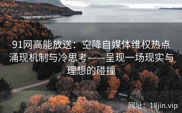 91网高能放送：空降自媒体维权热点涌现机制与冷思考——呈现一场现实与理想的碰撞