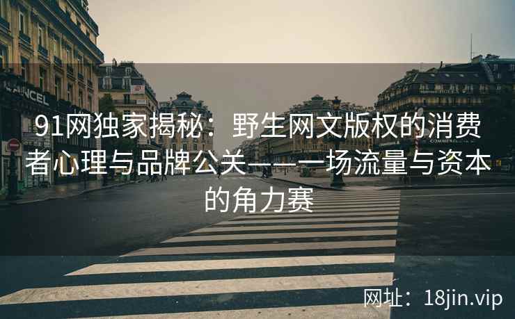 91网独家揭秘：野生网文版权的消费者心理与品牌公关——一场流量与资本的角力赛